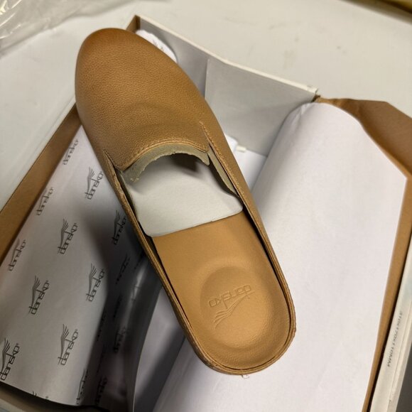 Dansko Lexie Women's Casual Slides Taupe Milled US 8.5 - Picture 2 of 5